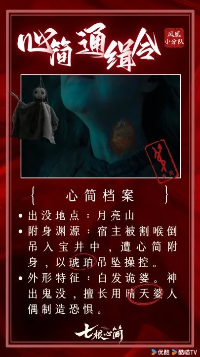 《七根心简》通缉令发布！深山悬尸谜案，凤凰小分队能否破解？