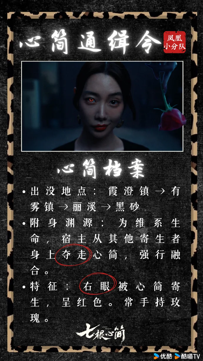 《七根心简》悬案升级！第六根心简现身，凤凰小分队紧急追凶
