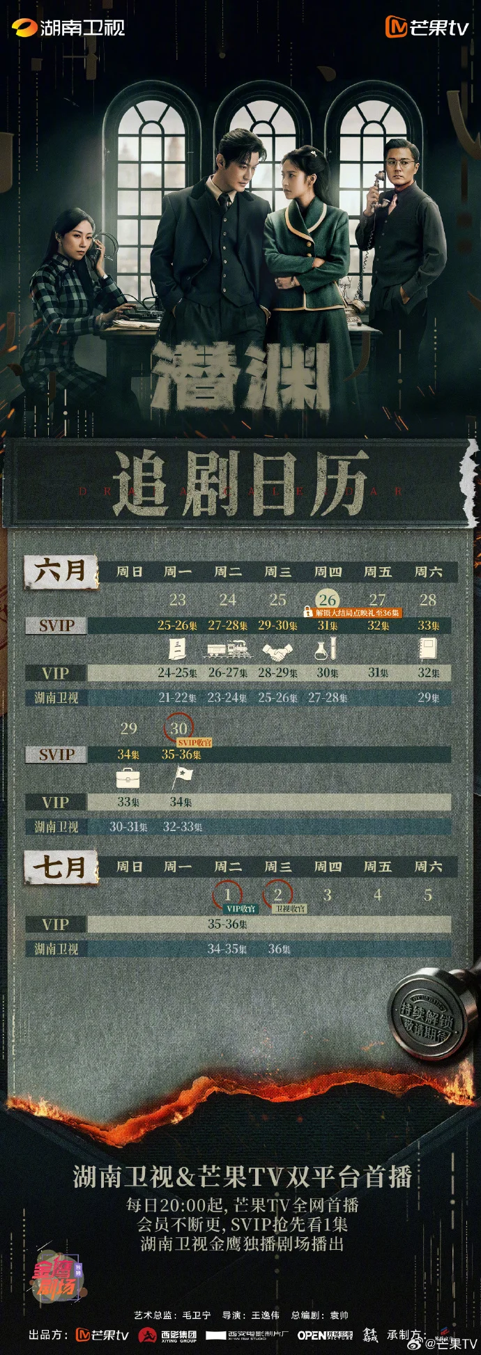 《潜渊》追剧日历更新 6月26日开启点映直通大结局